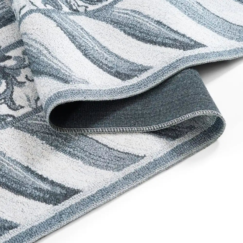 Sterling Check 3' x 5' Washable Rug