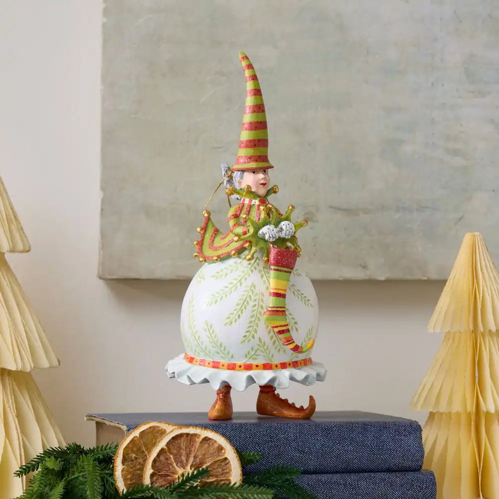 Patience Brewster Dash Away Mrs. Santa Figure