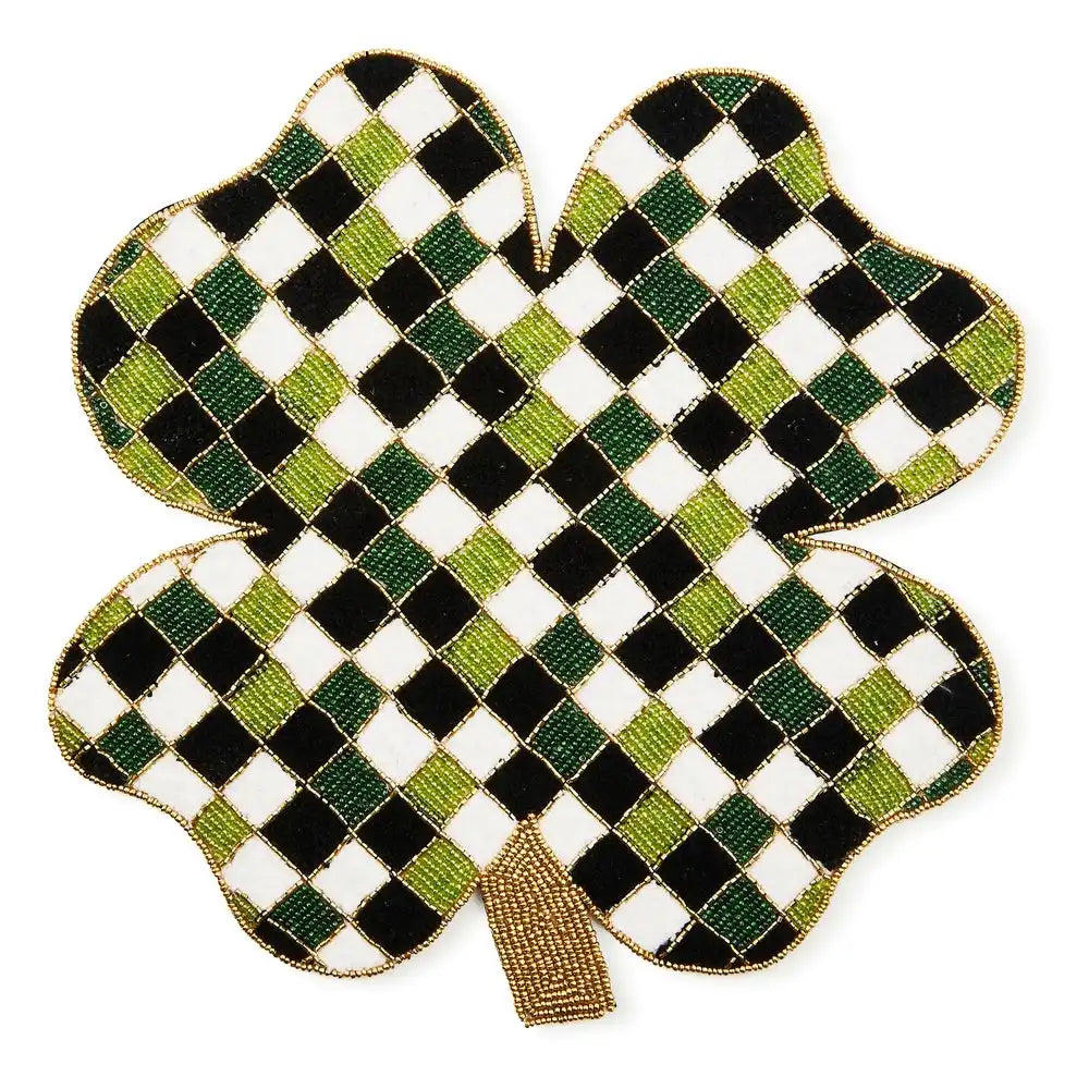 Shaped Lucky Clover Placemat