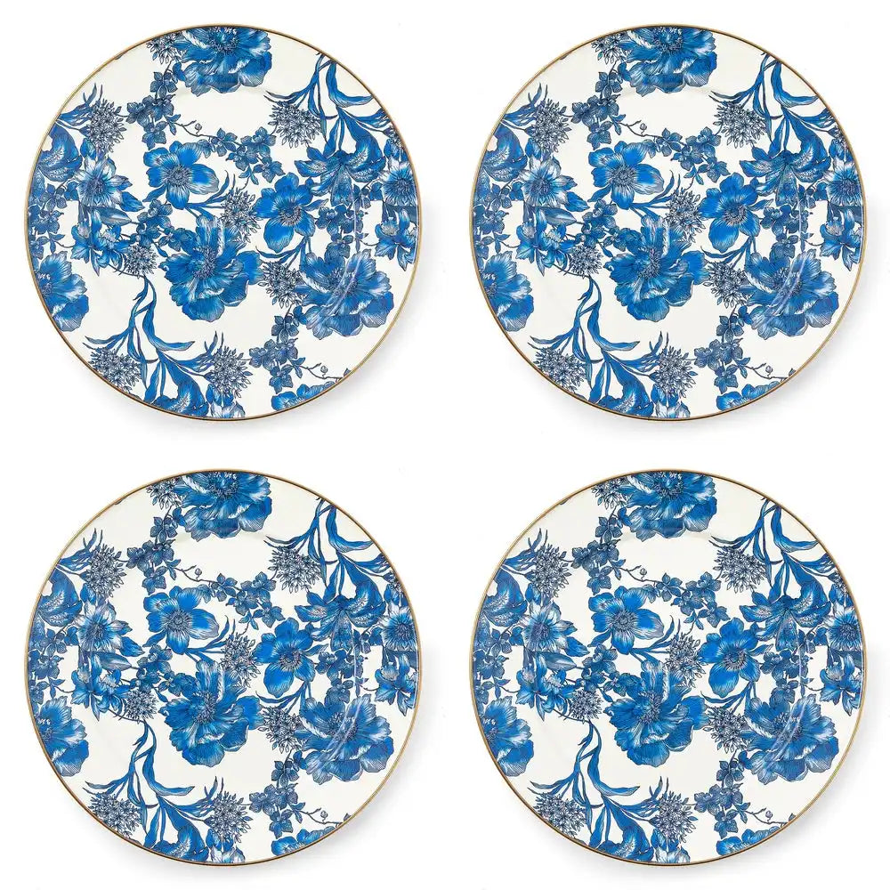 Royal English Garden Chargers, Set of 4
